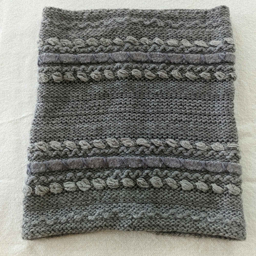 Ralph Lauren infinity wool blend scarf